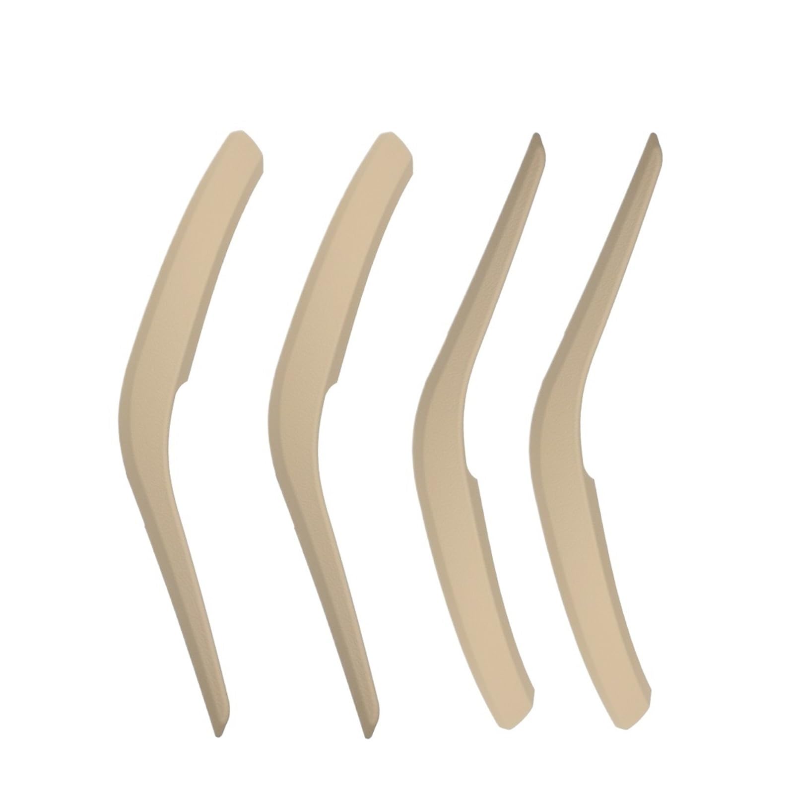 Kebjsbgtd Beige 4Pcs Set 4Pcs Set Car Interior Door Front Rear Left Right Pull Handle Outer Cover Trim For B&Mw X1 E84 2010-2016 Cars Doors Handles