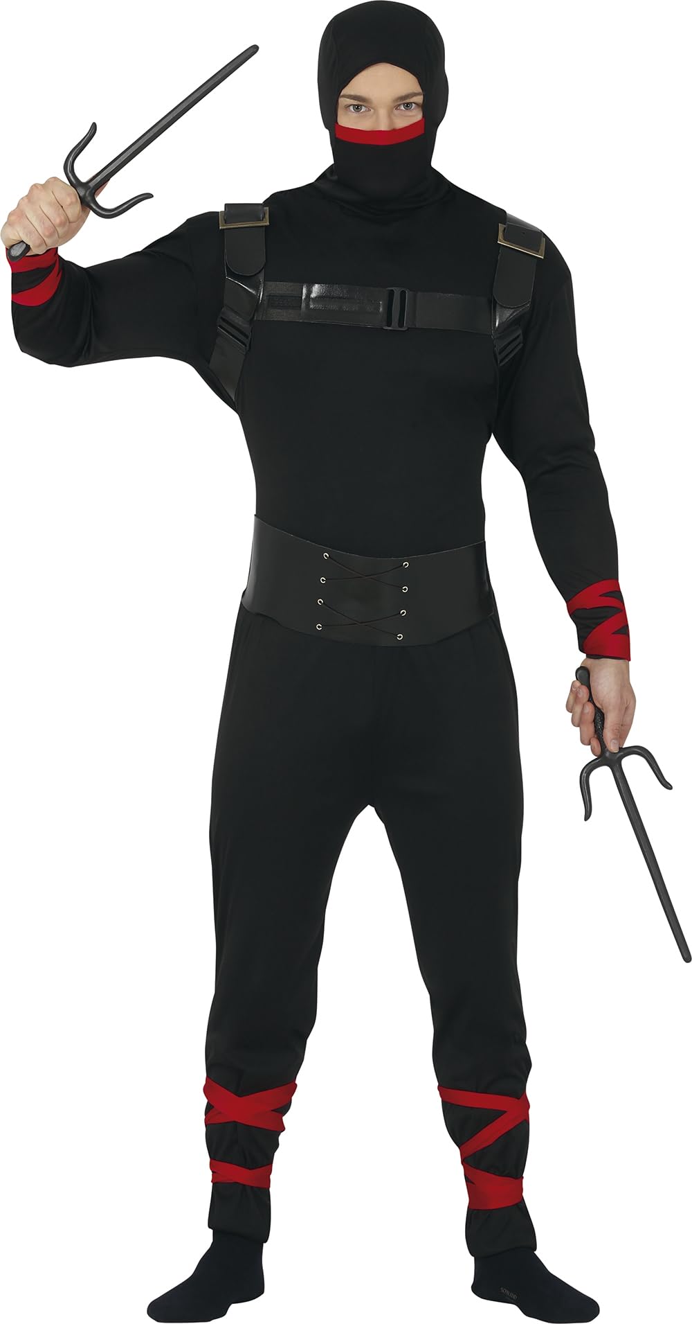 FIESTAS GUIRCA NINJA disfraz de halloween hombre talla adulto M