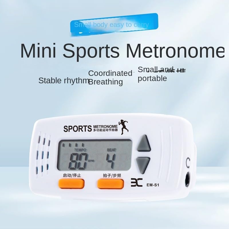 Métronome de course à pied Super Jogging Sports Special Rythme 180 / Rythme en place Corde à sauter professionnelle Table de battement