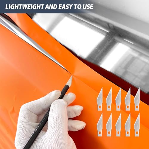 Image of EHDIS Window Tint Tool Kit - Window Tint Squeegee with Blade Guide Slots for Precise Distance Cuts,Window Film Cutter, Dual Head Mini Quarter Squeegee for Window Film and Vinyl Wrap Application