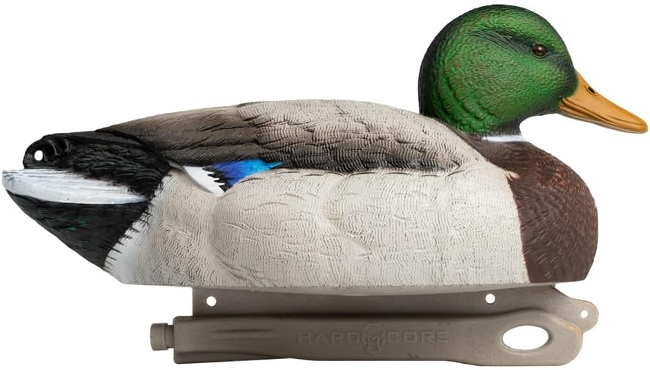Hardcore Waterfowl Rugged Series Mag Mallard Decoys - Redlegs - 6 Pack