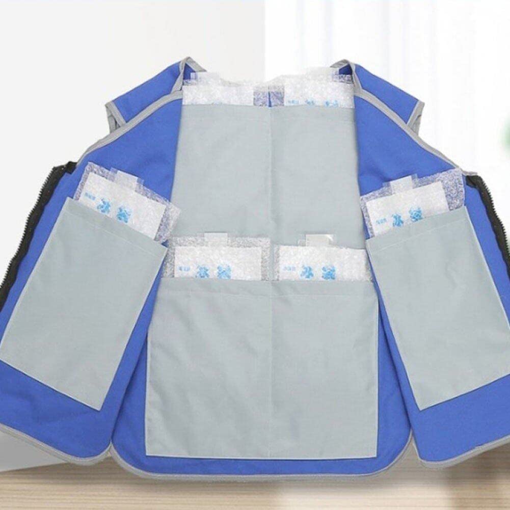 Chaleco De Enfriamiento para Hombres Y Mujeres Clima, Chaleco Reflectante De Hielo Ropa De Enfriamiento para Clima Cálido, Fresco para Trabajar En Calor