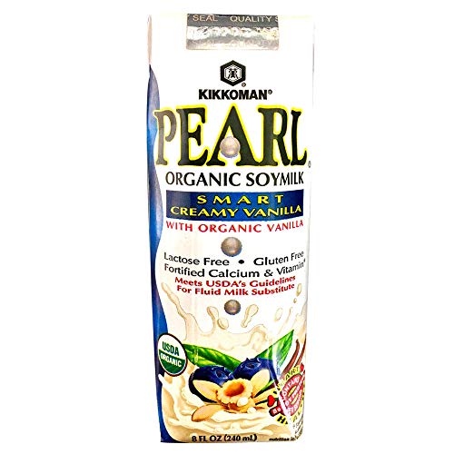 Pearl Organic Smart Creamy Vanilla Soymilk, 8 Fluid Ounce --