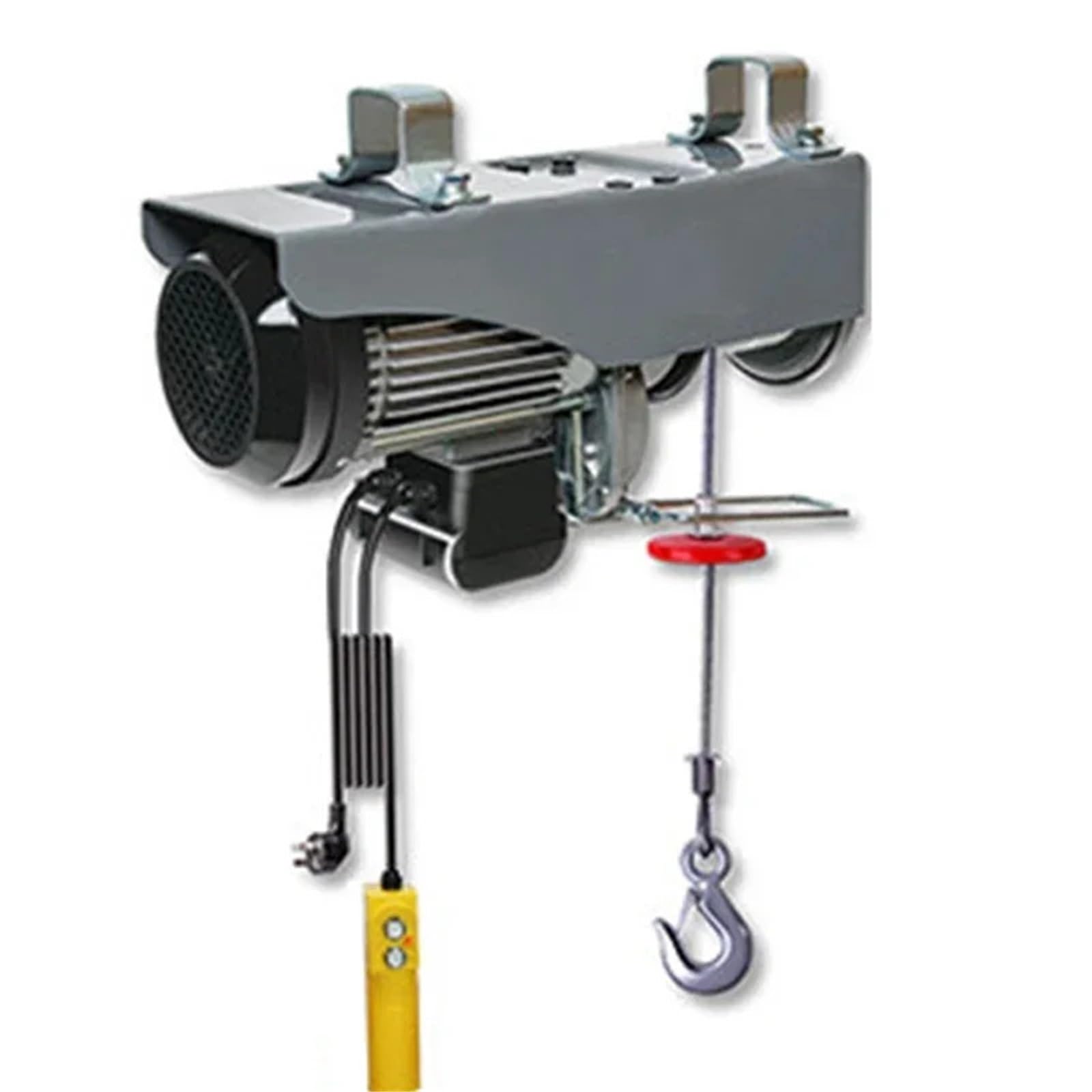 Gru a Motore 12m, 20m, 30m Micro paranco Elettrico 220V Gru Domestica Piccolo paranco di Sollevamento 1 tonnellata/0,5T argano Gru Decorativa Paranchi elettrici (30M)