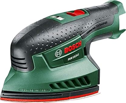 Foto di Bosch PSM 10.8 LI Levigatrice Palmare con Batteria al Litio - Corpo Macchina