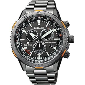 CITIZEN CB5007-51H Radiocontrolado Crono Pilot Acero para Hombres