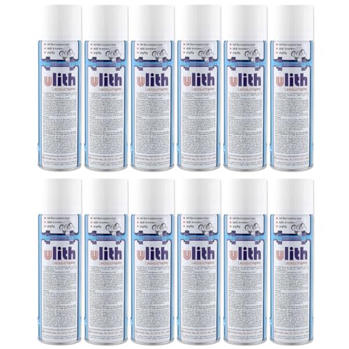 ARLI Set: 12x Ulith Lecksuchspray 400ml – Leckfinder-Spray für...