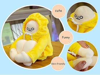 海外作家さま バナナぬいぐるみ Amazon.co.jp: NatureMan 14インチ バナナ人形 男性 ぬいぐるみ