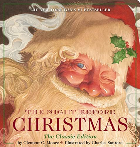 The Night Before Christmas Oversized Padded Board Book: The Classic Edition, The New York Times Bestseller (Christmas Book, H