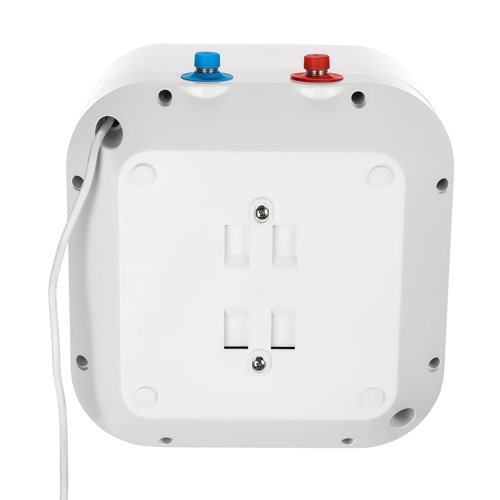 Druckfest Kleinspeicher, Untertischboiler 30 Liter Unterschrank Elektrischer Warmwasserspeicher 1,5KW Mini Durchlauferhitzer mit Stecker 230V für Küche, Dusche, Badezimmer Überhitzungsschutz