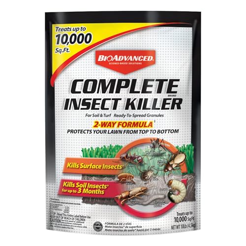 BAYER CROP SCIENCE 700288S Kills Surface Insect Killer for Soil and Turf, 10 lb, Granules