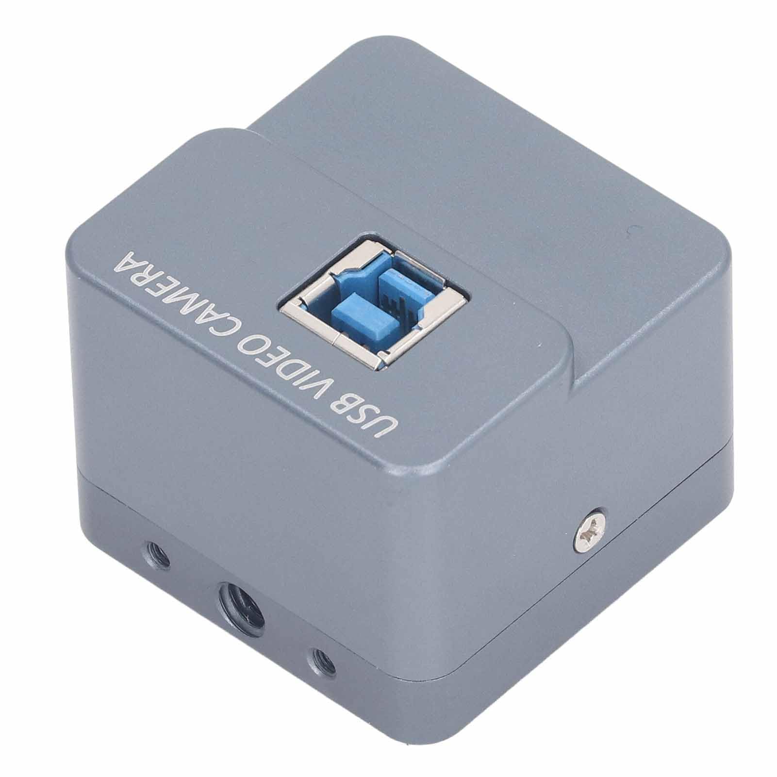 AMONIDA Cámara de Microscopio USB 4K 8MP con Lente de Zoom 0.5X para Observaciones Detalladas en el Hogar o la Escuela