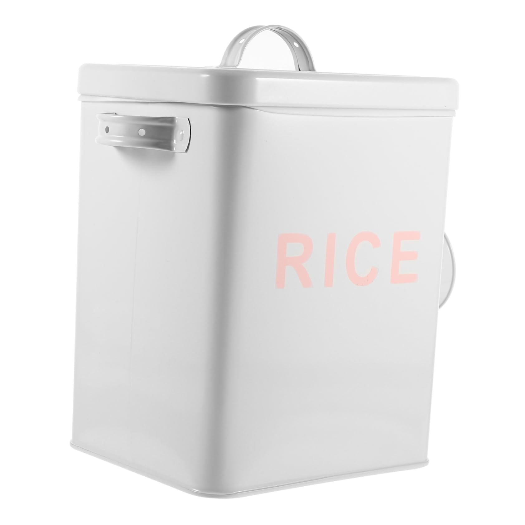 1 Pc Cubo De Arroz Latas Grandes De Hojalata Lata Hermética De Almacenamiento De Alimentos Contenedor De Cereales Avena Hoja De Hierro Cubo De Comida para Gatos