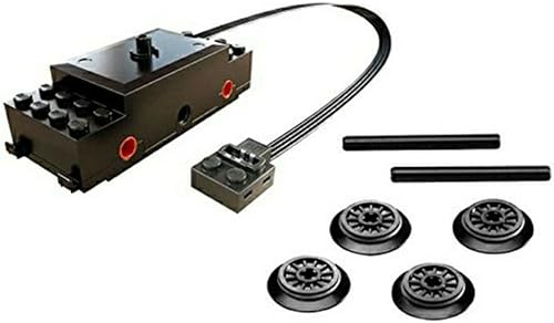 Technik - Juego de funciones de potencia, bloques de construcción de rieles de tren, accesorios de modificación 74784 88002 (juego D)