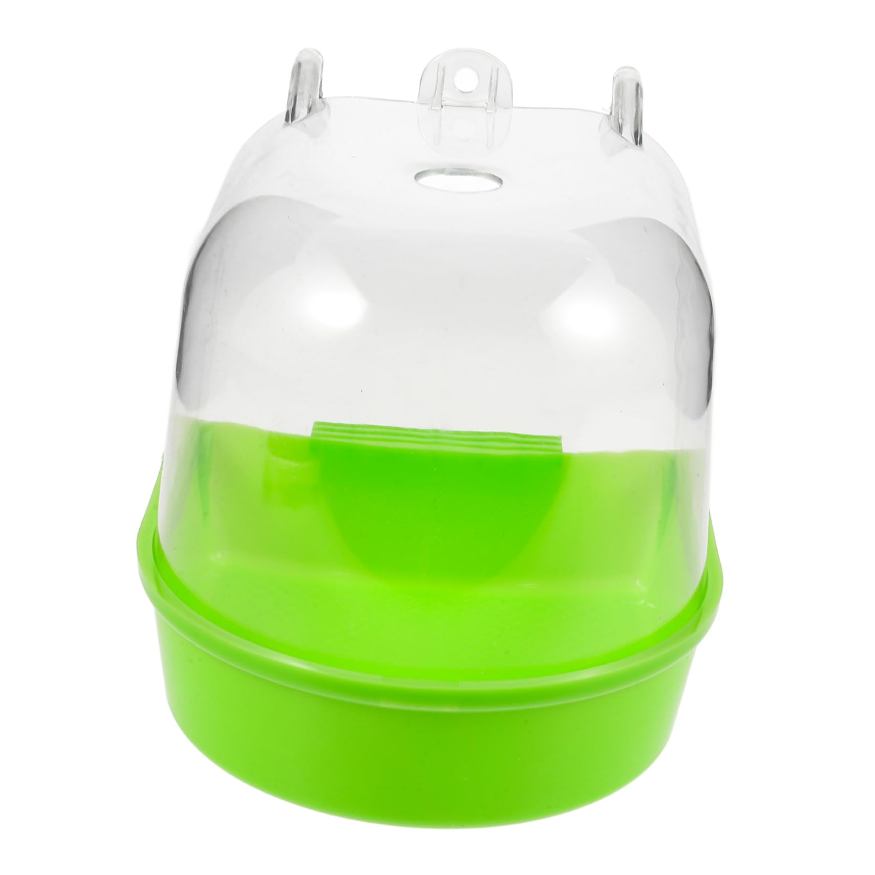 Sosoport 4pezzi Pet Bird Bath Box Vaschetta per Bagno per Uccelli Accessorio per Pappagalli e Piccole Creature Vasca da Bagno Resistente Giocattolo Divertente per Benessere degli Uccelli