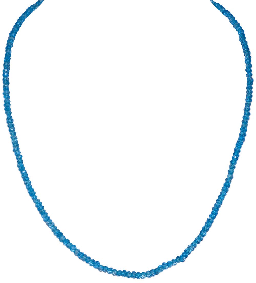 Gehna Jaipur Blue Topaz Gemstone Faceted Bead String (B074234HHK) Amazon Price History, Amazon Price Tracker