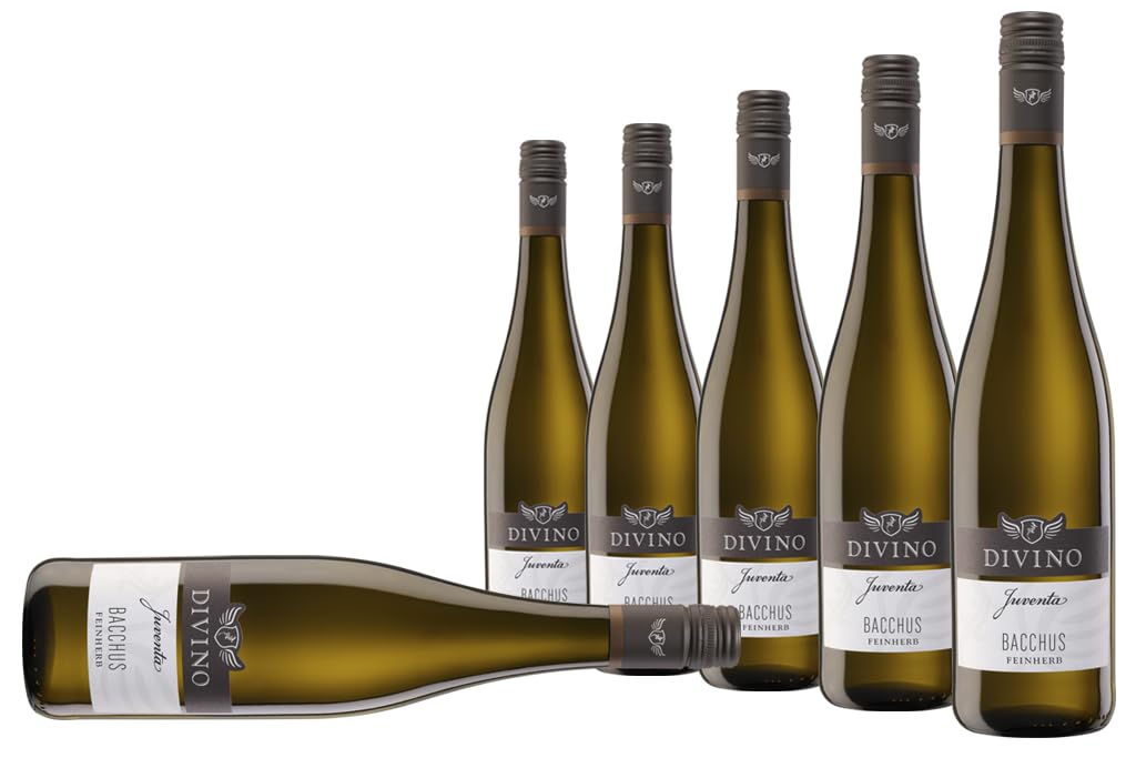 DIVINO JUVENTA Weißwein Bacchus halbtrocken (0,75 l) - Frankens Feine Weine