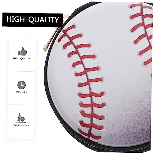 2pcs Cartoon Tinplate Coin Purse Small Ball Shaped Wallet for Wear Resistant Change Pouch with Smooth Buckle Portable Coin Holder for Travel and Shopping3