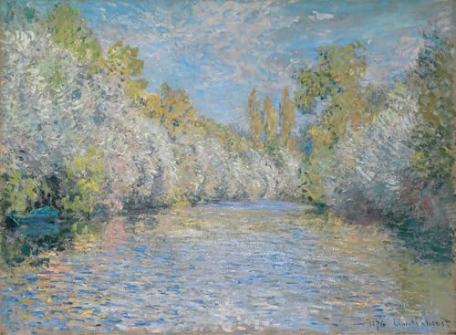 Lienzo Monet L'Yerres près de Montgeron cuadro alta definición 60x90cm