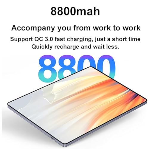 DIVENT-P88 Tablet Android 13, tela de 10,1 polegadas, câmera de 32 MP/16 MP, 12 GB de RAM + 512 GB d