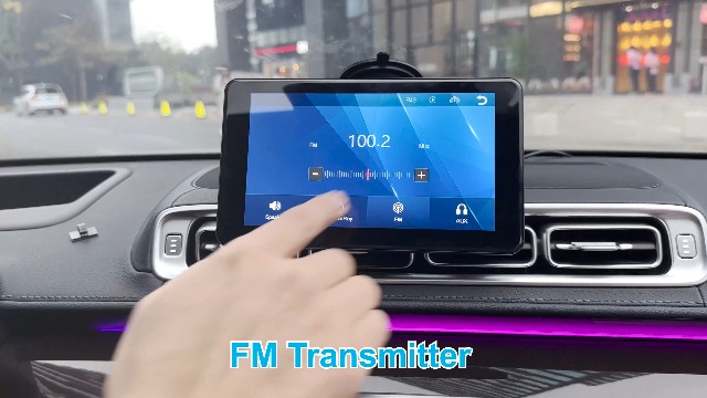 T86MP5 10.26インチ　スマートスクリーンプレーヤー　カーモニター Watch Demo for T86 wireless carplay stereo screen in the car on