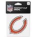 NFL Chicago Bears 63040015 - Decalcomania a colori, 10,2 x 10,2 cm, colore: Nero