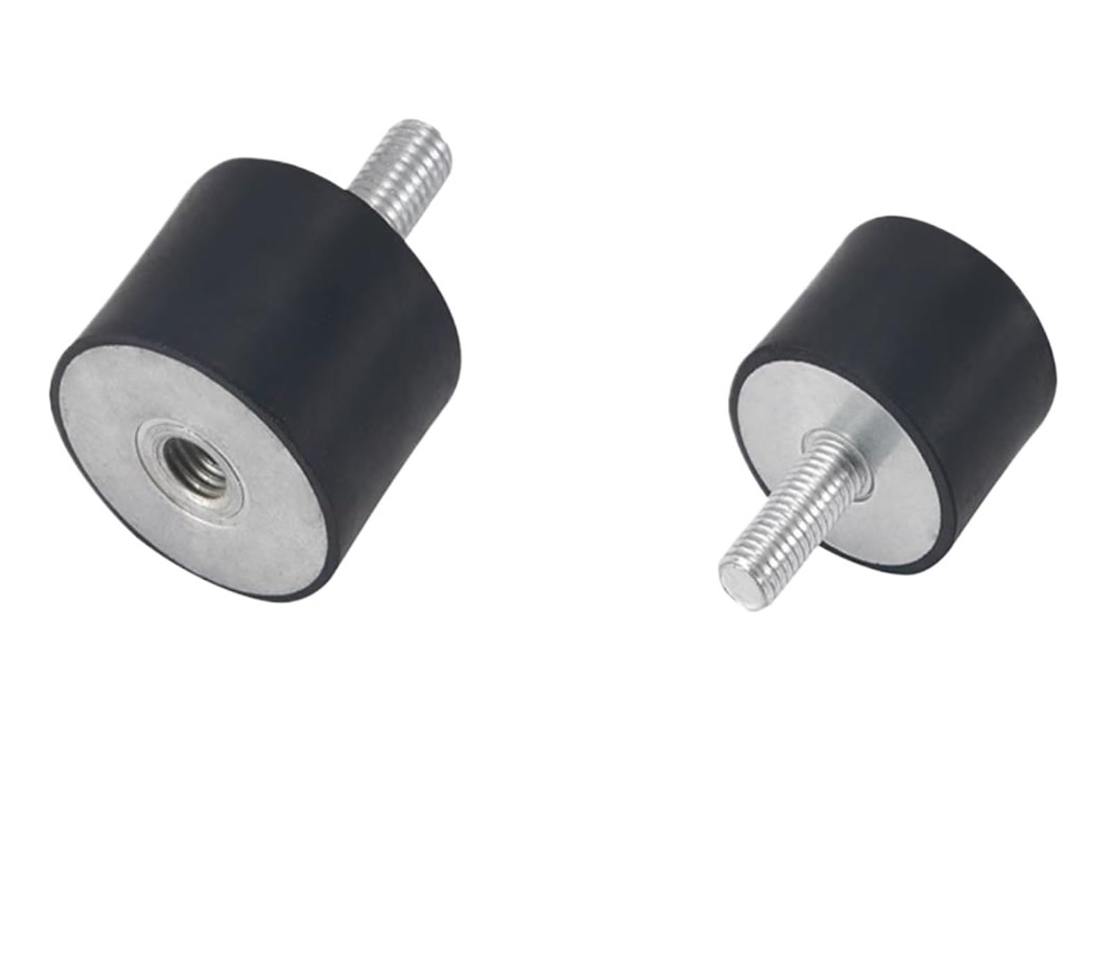 Perni in Gomma Ammortizzatore M10 Filettatura Interna Esterna VD in Rotondo Colonna tampone Isolatore di Vibrazioni del Motore(40x30 M10x25)
