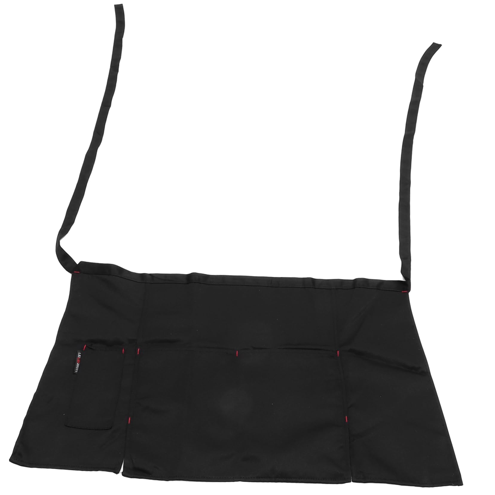 AUTSUPPL Two Pocket Short Waist Apron Chef Cooking Apron Reusable Apron Decorative Apron Cafe Pub Apron Party Apron Women Cooking Apron Chef Apron Chef Working Apron Kitchen Black Cloth