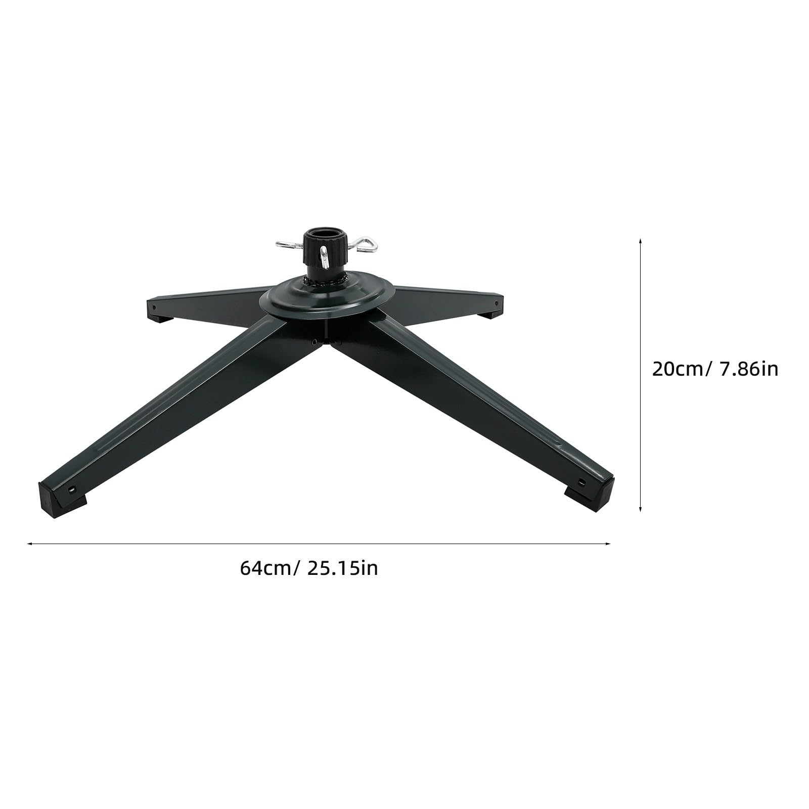 Soporte Metálico Plegable para Árbol de Navidad de Hierro, 1.26