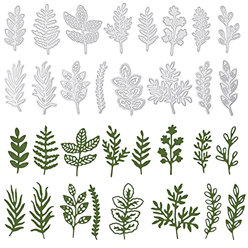Ootsr 16Pcs Leaf Metal Cutting Dies, Diy Craft Dies, Template Embossing Die Cuts Stencil For Diy Scrapbooking Photo Album Decorative Embossing Folder Stencil. #TOP26