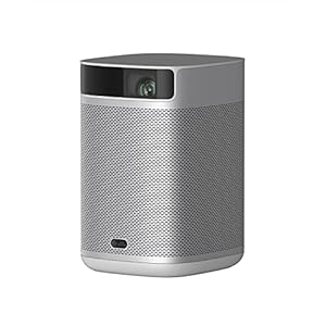 XGIMI MoGo 2 Portable Projector, Mini Projector with Wifi and Bluetooth, 400 ISO Lumens Movie Projector, Android TV 11.0, 2X8W Speakers, Auto Focus, Object Avoidance, and Screen Adaption