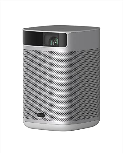 XGIMI MoGo 2 Portable Mini Projector: WiFi & Bluetooth, 400 ISO Lumens, Android TV 11.0, Auto Focus, and Dual 8W Speakers