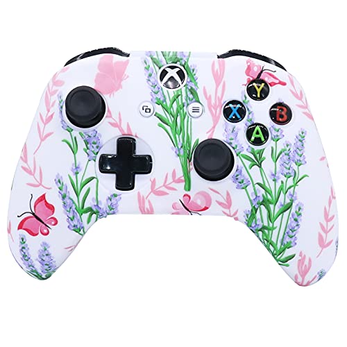 Image of RALAN Pink Controller Skins for Xbox One, Silicone Controller Cover Skin Protector Compatible for Xbox Ones Controller