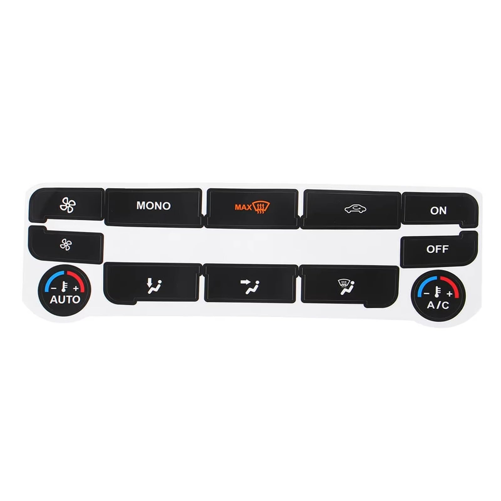 Repair Compatible with for Mondeo Car Air Condition AC Climate Control Button Repair Sticker Decal Interior Accessories
