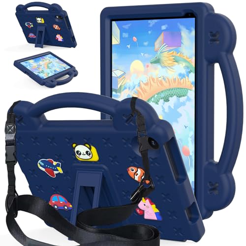Étui tablette Urao C107 10.1 pouces 2024 YRH antichoc bleu marine