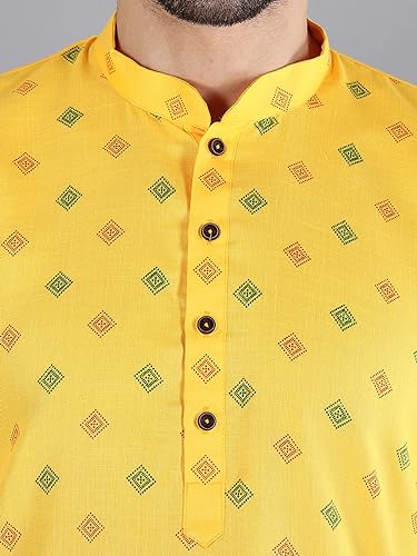 Image of Uri and MacKenzie Mens Cotton Woven Casual Kurta Pajama set
