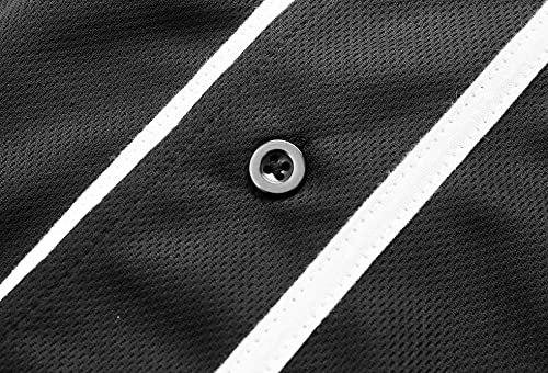 Outofgas Kids Baseball Jersey Button Down T Shirts Boys Girls Hip Hop Fashion Sports Blank Baseball Tee Softball Jersey Orange #TOP3