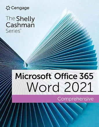 The Shelly Cashman Series Microsoft Office 365 & Word 2021 Comprehensive book cover
