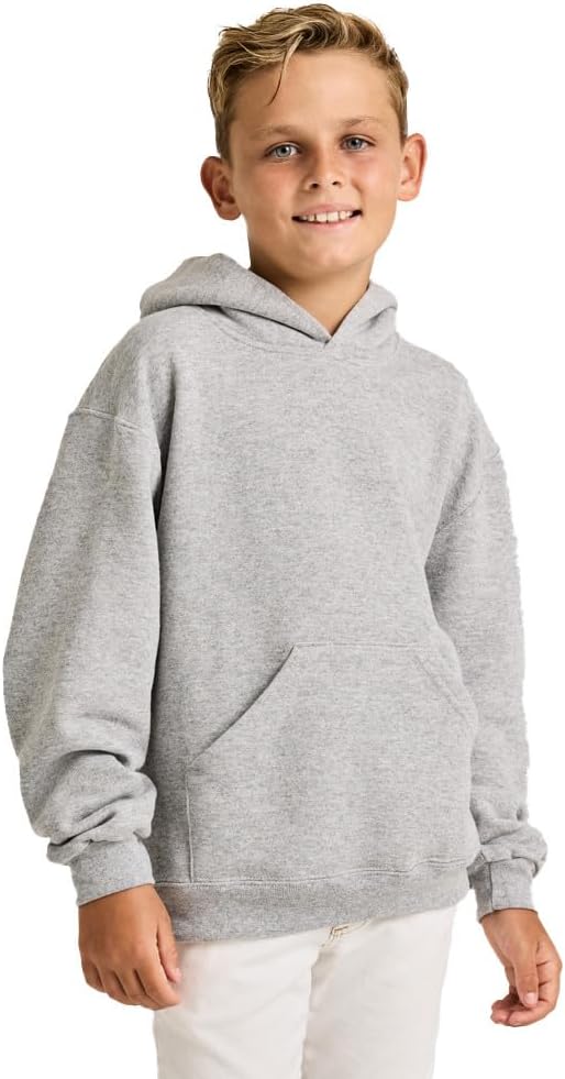 Soffe boys Classic Midweight Fleece Hoodie Sweatshirt - Image 2