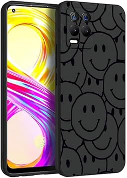 CepteCepnet Realme 8/8 Pro  le Uyumlu Premier Kalite  zel  retim High Kalite Bask l  Silikon Telefon K l f  BC 8