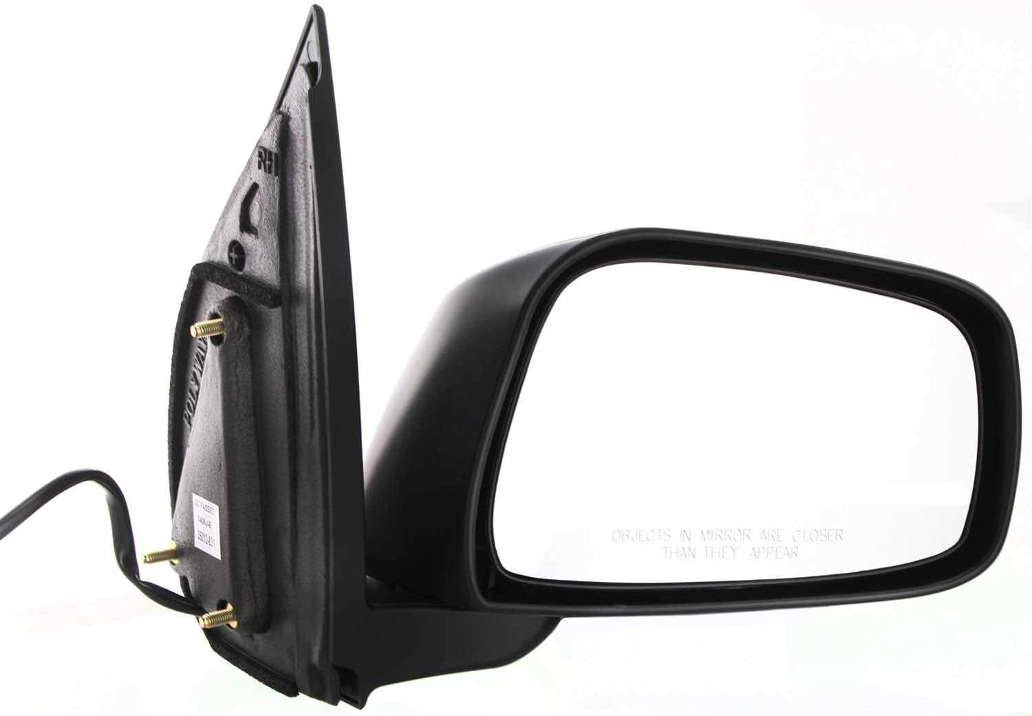 Kool Vue Passenger Side Power Non-Heated Mirror for Nissan Frontier 2005-2021 Textured