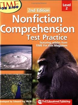 Paperback Time for Kids: Nonfiction Comprehension Test Practice, Second Edition Book