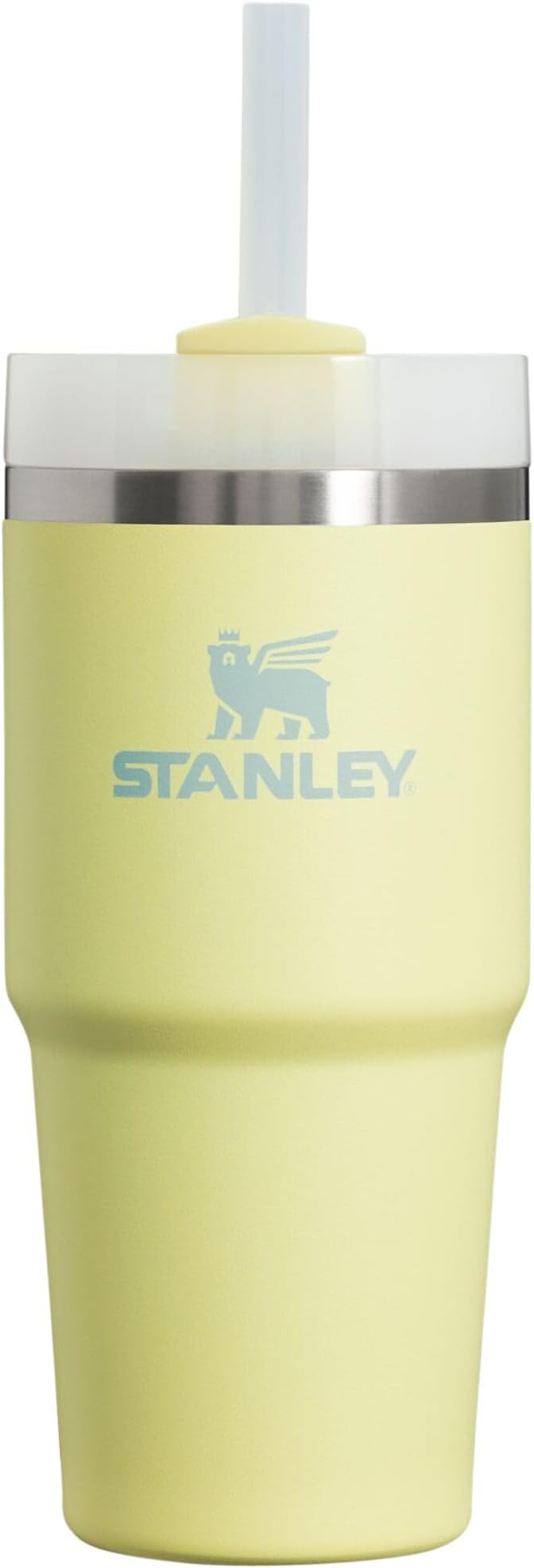 Stanley Quencher H2.0 Tumbler with Straw 14 oz | Flowstate 3-Position Lid | Cup Holder Compatible for Travel | Insulated Stainless Steel Cup | BPA-Free | Pomelo