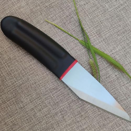 FaJoek Gartenmesser Klappbar, Scharfes Pfropfmesser, Okuliermesser Rostfreier Stahl, Gartenhippe, Garden Knife, Knospungsmesser, Scharfes Pfropfmesser