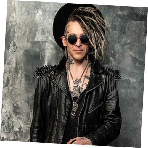 Remaches en Charretera Punk Beavorty 3D que Transforma Chaquetas 7