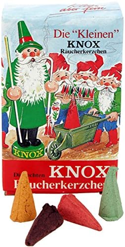 Alexander Taron Importer 005302X Knox Small Assorted Incense-Unit of 24 pcs-2.5" H x 1.5" W x .75" D, White