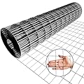 ARIFARO PVC Coated Welded Wire Fence (2ft x 50ft)2 Inch x 3 Inch 16GA Garden Fence for Dog Roll Vinyl Coating Metal Wire Mesh for Chicken,Deer,Rabbit,and Other Small Animals