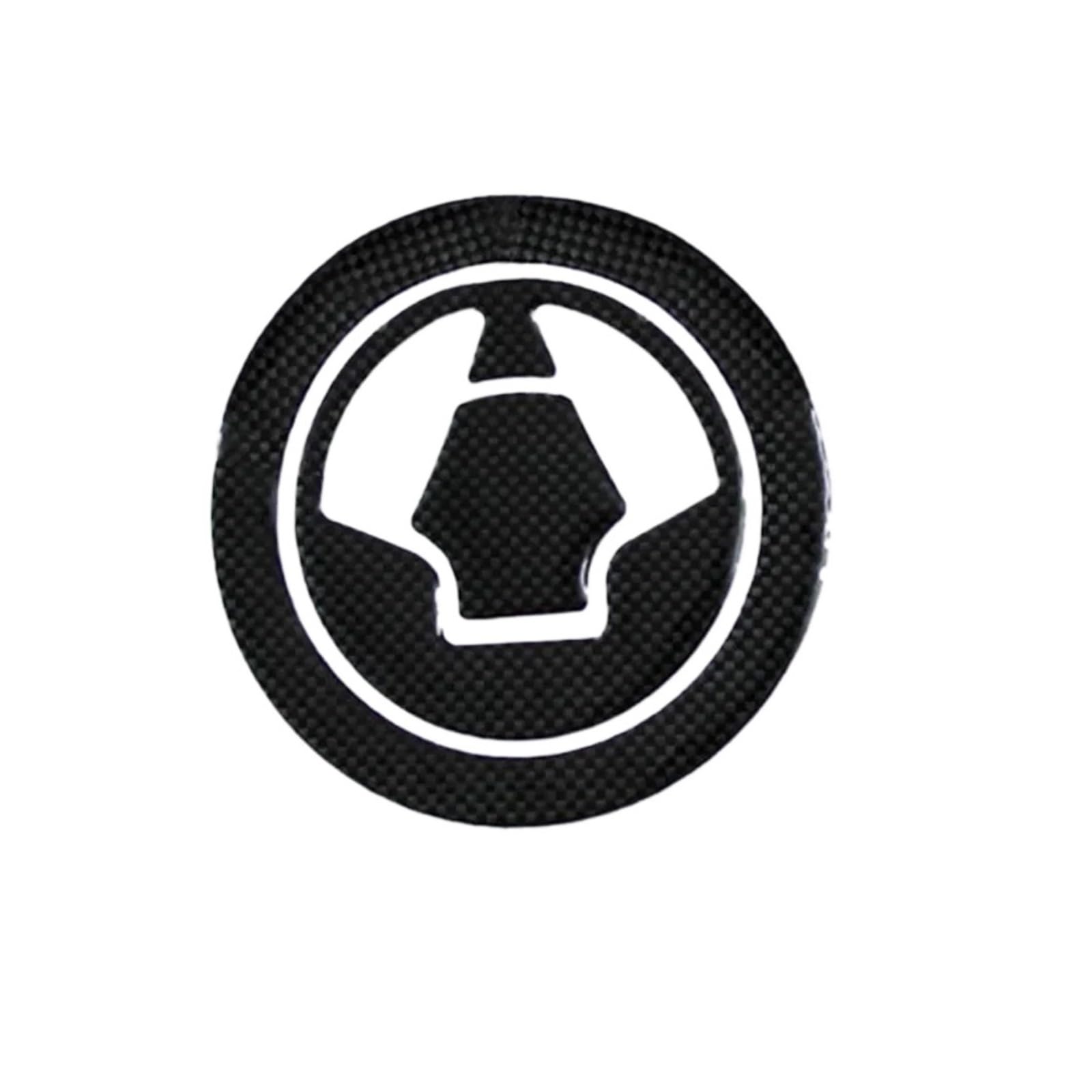 Motorcycle Fuel Tank Pad Stickers Motorcycle Tank Decal Protector Gas Cap Cover Pad Sticker PVC Carbon Fiber Pattern Look for Kawa&saki Z750 ZX6R