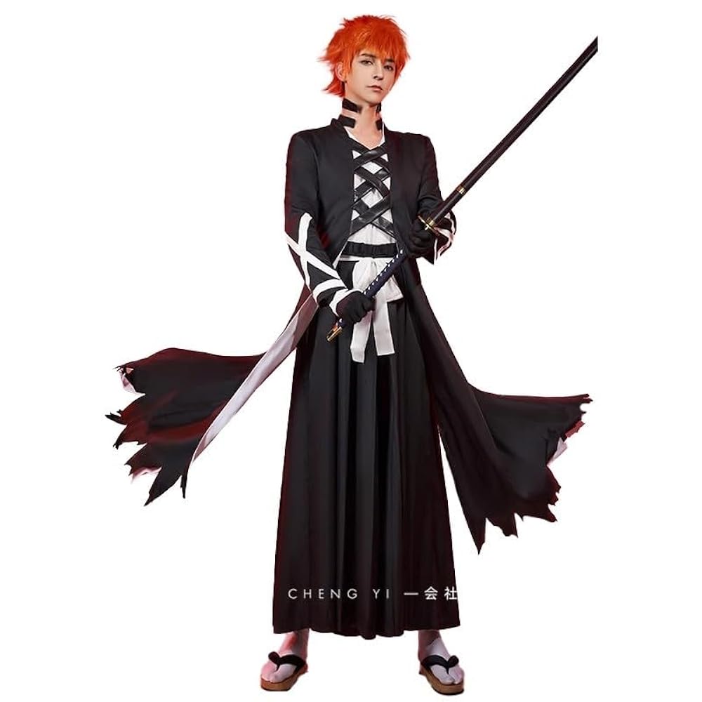 Amazon.co.jp: [yofab] BLEACH 千年血戦篇 黒崎一護 コスプレ
