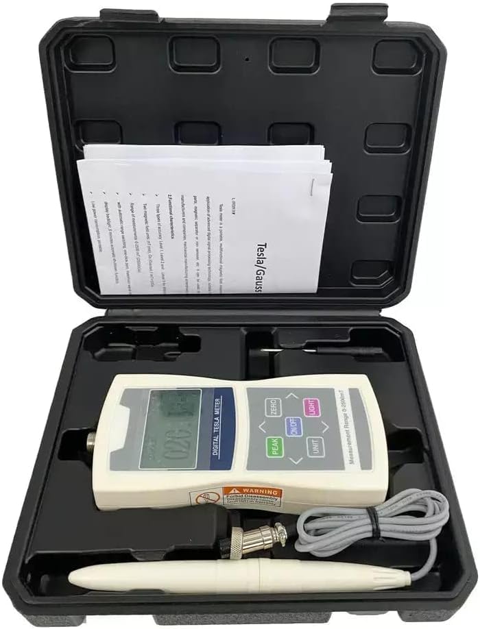 Medidor Gauss Digital Tesla ZMST-5 Fluxómetro Magnético miniatura 1